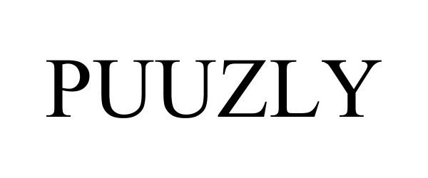 Trademark Logo PUUZLY