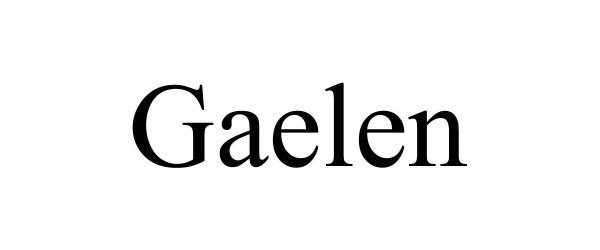 Trademark Logo GAELEN
