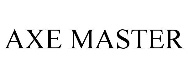 Trademark Logo AXE MASTER