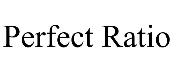 Trademark Logo PERFECT RATIO