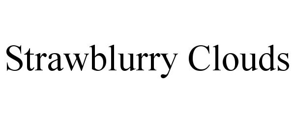 Trademark Logo STRAWBLURRY CLOUDS