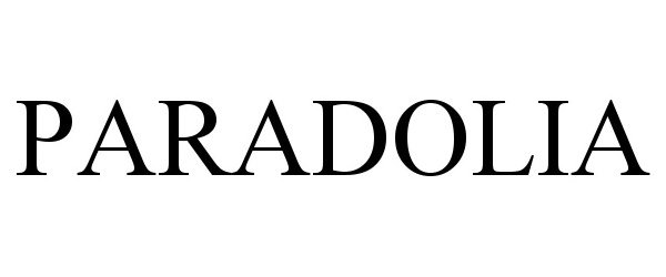 Trademark Logo PARADOLIA