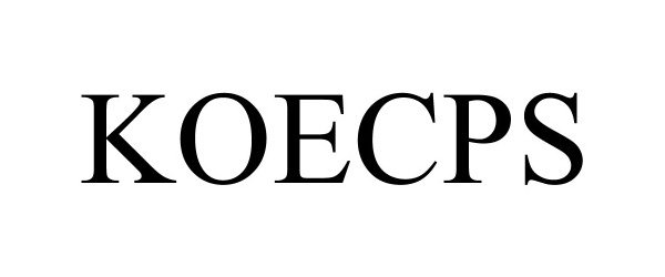 Trademark Logo KOECPS