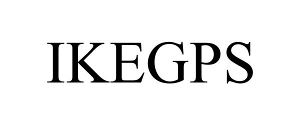 Trademark Logo IKEGPS