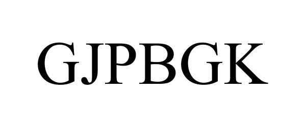 Trademark Logo GJPBGK