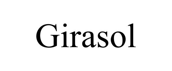 Trademark Logo GIRASOL