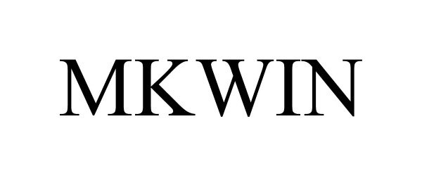 Trademark Logo MKWIN