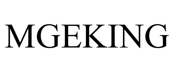  MGEKING