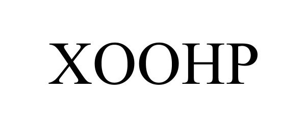 Trademark Logo XOOHP