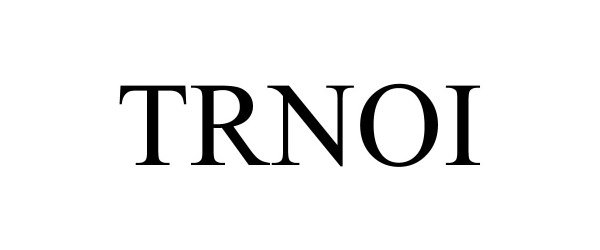 Trademark Logo TRNOI