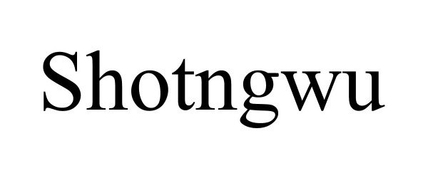 Trademark Logo SHOTNGWU