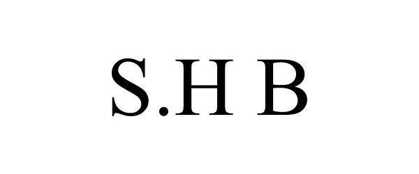 Trademark Logo S.H B