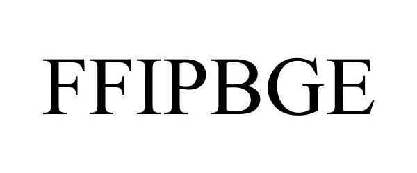 Trademark Logo FFIPBGE