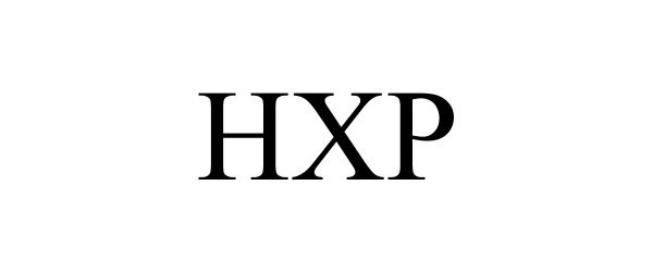 Trademark Logo HXP