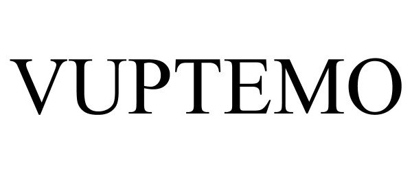 Trademark Logo VUPTEMO