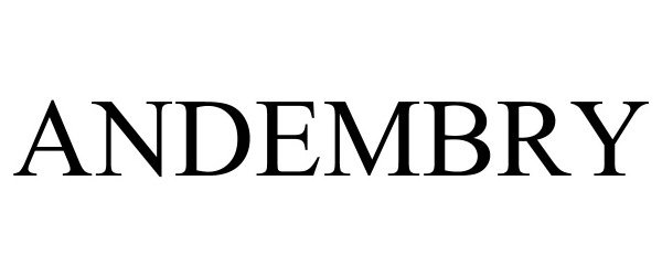 Trademark Logo ANDEMBRY