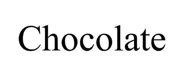 Trademark Logo CHOCOLATE