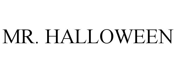 Trademark Logo MR. HALLOWEEN