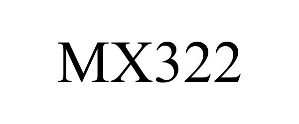  MX322