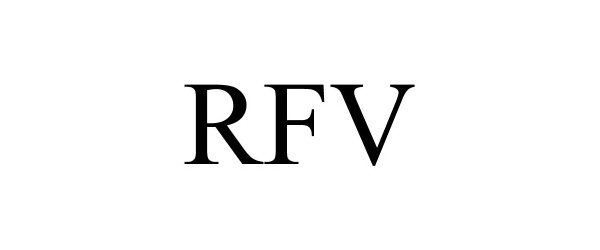 Trademark Logo RFV