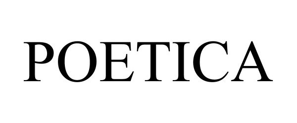 Trademark Logo POETICA