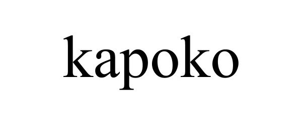  KAPOKO