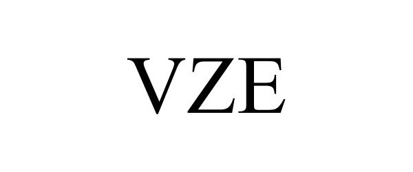 Trademark Logo VZE