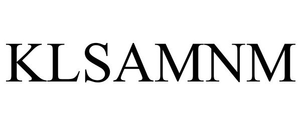  KLSAMNM