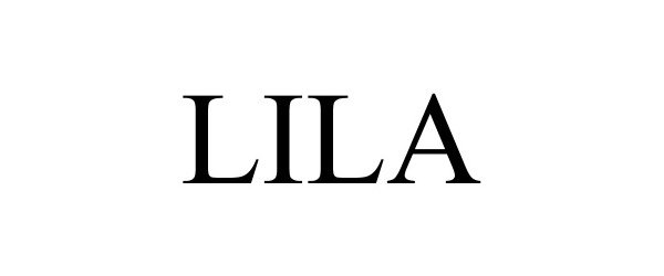 Trademark Logo LILA