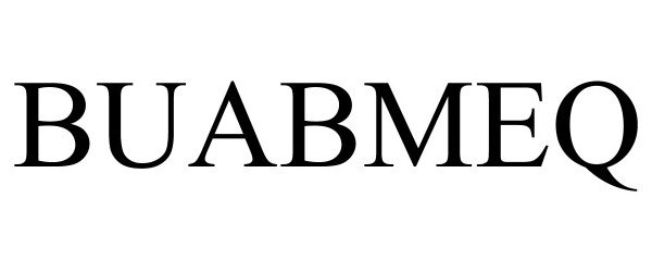 Trademark Logo BUABMEQ