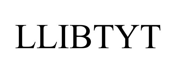 Trademark Logo LLIBTYT
