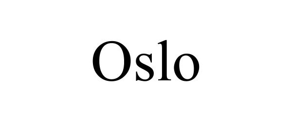 Trademark Logo OSLO