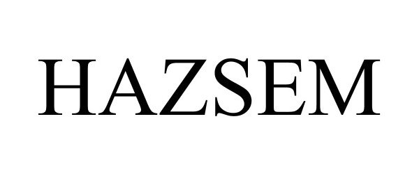 Trademark Logo HAZSEM