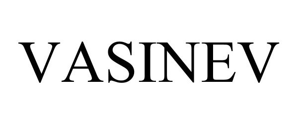 Trademark Logo VASINEV