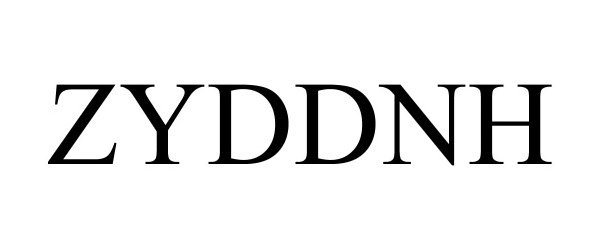 Trademark Logo ZYDDNH