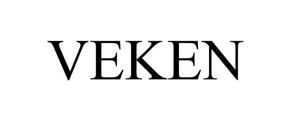 Trademark Logo VEKEN