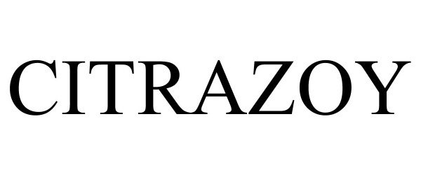 Trademark Logo CITRAZOY