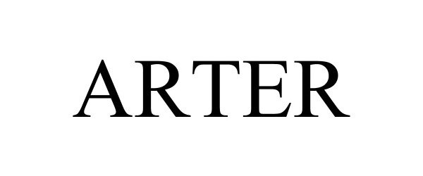 Trademark Logo ARTER