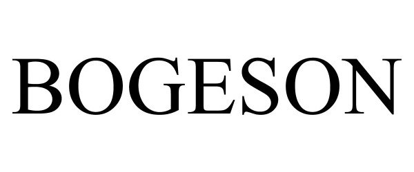  BOGESON