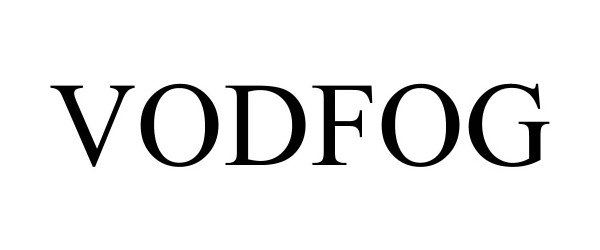 Trademark Logo VODFOG