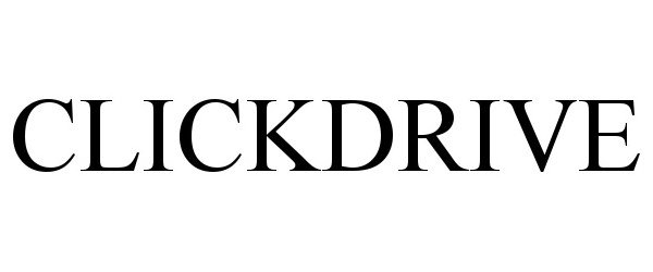Trademark Logo CLICKDRIVE