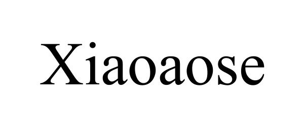 Trademark Logo XIAOAOSE