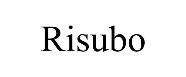 Trademark Logo RISUBO