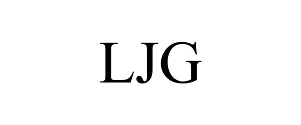 Trademark Logo LJG