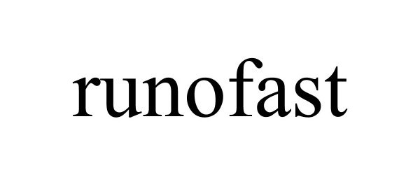 Trademark Logo RUNOFAST