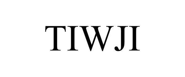 Trademark Logo TIWJI