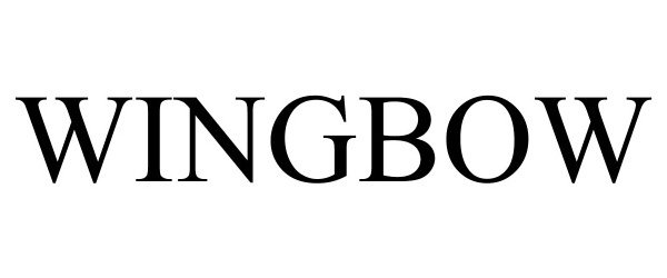 Trademark Logo WINGBOW