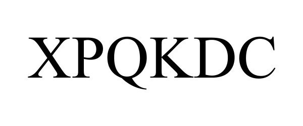 Trademark Logo XPQKDC