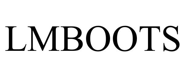 Trademark Logo LMBOOTS