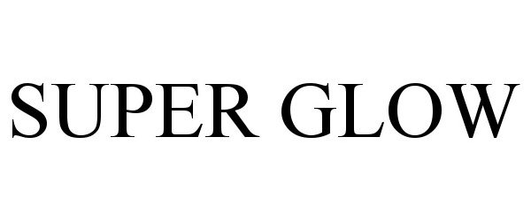 Trademark Logo SUPER GLOW